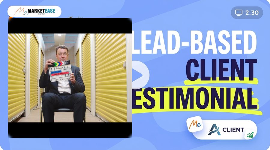 Market Ease Digital lead-based client testimonial