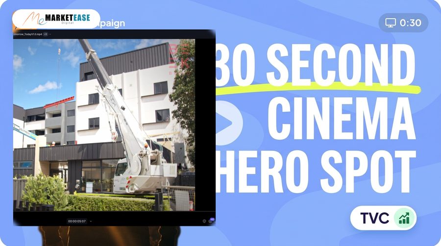 Cinema TVC 30-second hero ad